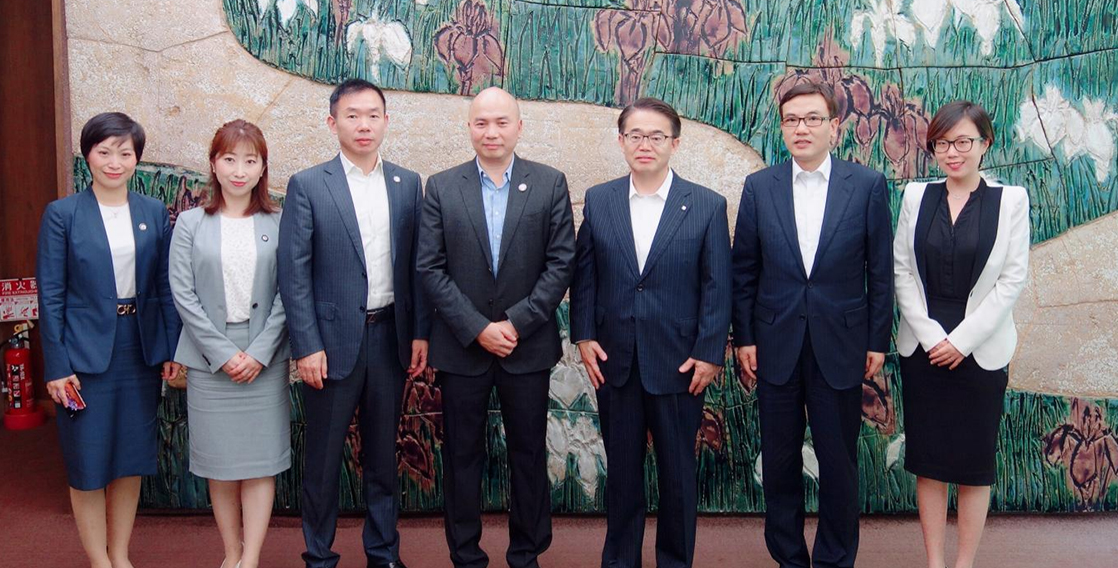 2019年 6月(yuè)17日，廣民(mín)投拜訪日本愛知縣